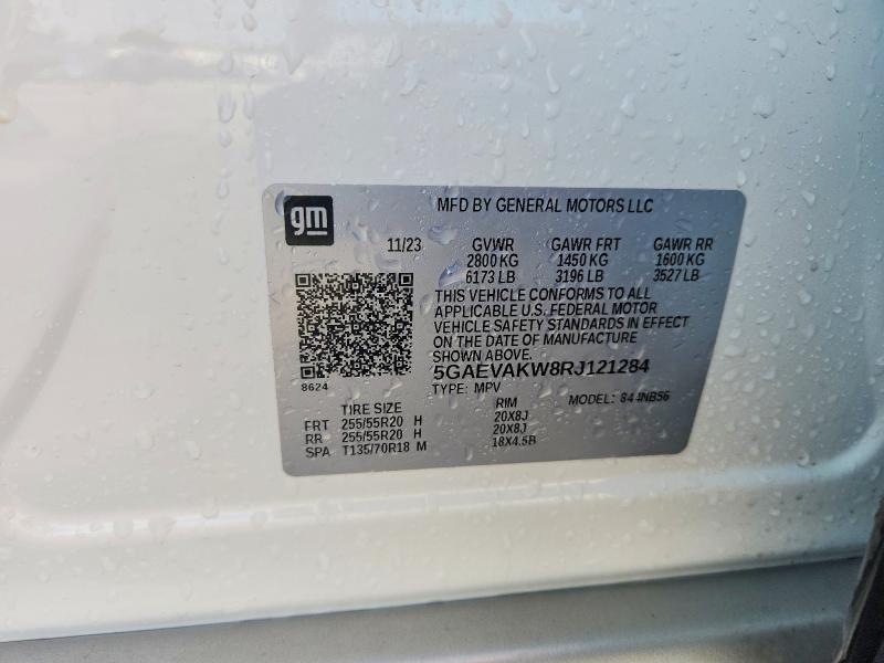 2024 Buick Enclave მანქანა იყიდება აუქციონზე, vin: 5GAEVAKW8RJ121284, აუქციონის ნომერი: 56302256