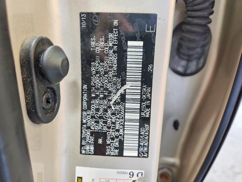 55192686 :رقم المزاد ، JTJBM7FX3E5066852 vin ، 2014 Lexus Gx مزاد بيع