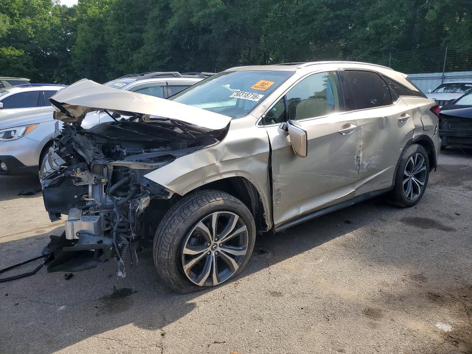 2018 Lexus Rx 450h მანქანა იყიდება აუქციონზე, vin: 2T2BGMCA5JC026533, აუქციონის ნომერი: 56318716