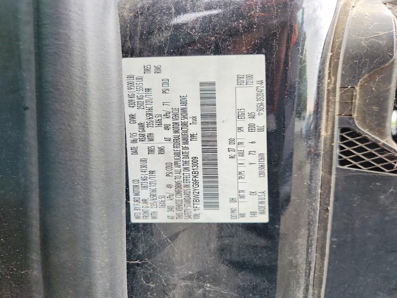 Aukcja sprzedaży 2015 Ford Transit T-250, vin: 1FTBW2YG9FKB13009, numer aukcji: 58793786