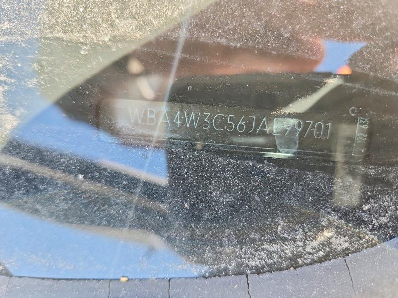 2018 Bmw 430i მანქანა იყიდება აუქციონზე, vin: WBA4W3C56JAE99701, აუქციონის ნომერი: 59021896