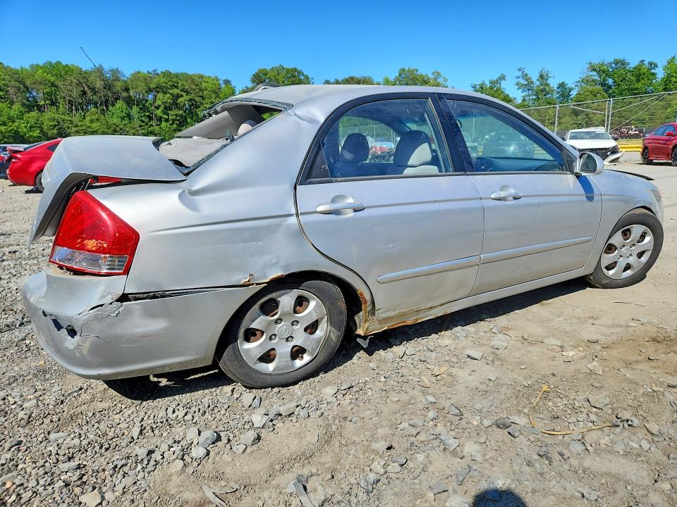 Aukcja sprzedaży 2008 Kia Spectra, vin: KNAFE121185538001, numer aukcji: 55990556