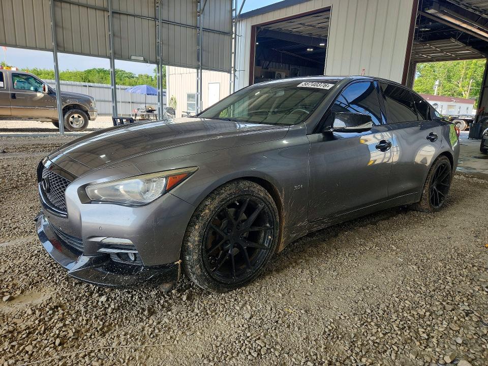 2016 Infiniti Q50 მანქანა იყიდება აუქციონზე, vin: JN1EV7AR9GM345417, აუქციონის ნომერი: 56740376