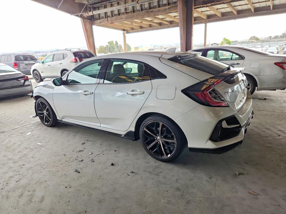 57021706 :رقم المزاد ، SHHFK7H40MU403261 vin ، 2021 Honda Civic 4d مزاد بيع
