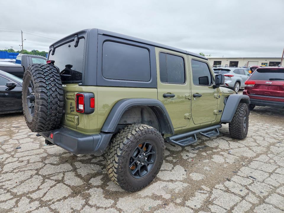 56956466 :رقم المزاد ، 1C4PJXDN8SW509814 vin ، 2025 Jeep Wrangler مزاد بيع