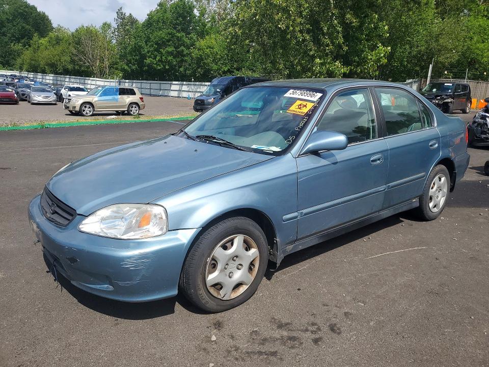 Продаж на аукціоні авто 2000 Honda Civic, vin: 2HGEJ8645YH583735, номер лоту: 56798996