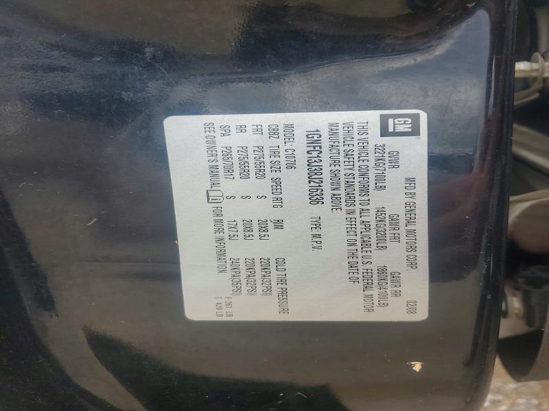 57853736 :رقم المزاد ، 1GNFC13J38J216336 vin ، 2008 Chevrolet Tahoe مزاد بيع
