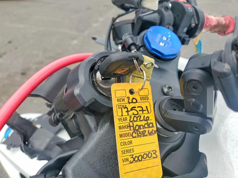 Продажа на аукционе авто 2026 Honda Cbr600, vin: JH2PC40HXTK300003, номер лота: 57676896