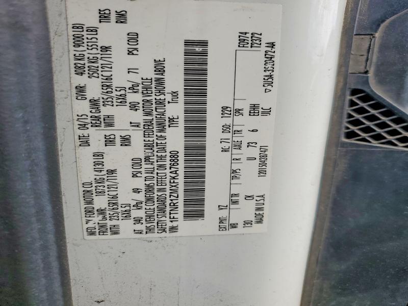 Aukcja sprzedaży 2015 Ford Transit, vin: 1FTNR1ZMXFKA76880, numer aukcji: 57039956