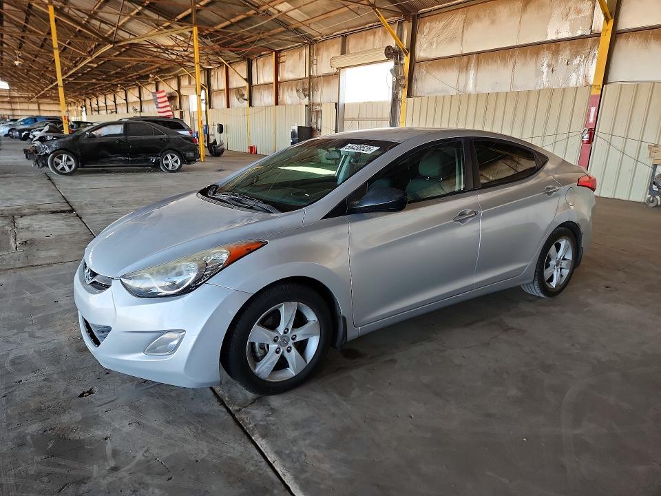 Auction sale of the 2013 Hyundai Elantra, vin: KMHDH4AE0DU606596, lot number: 56438526