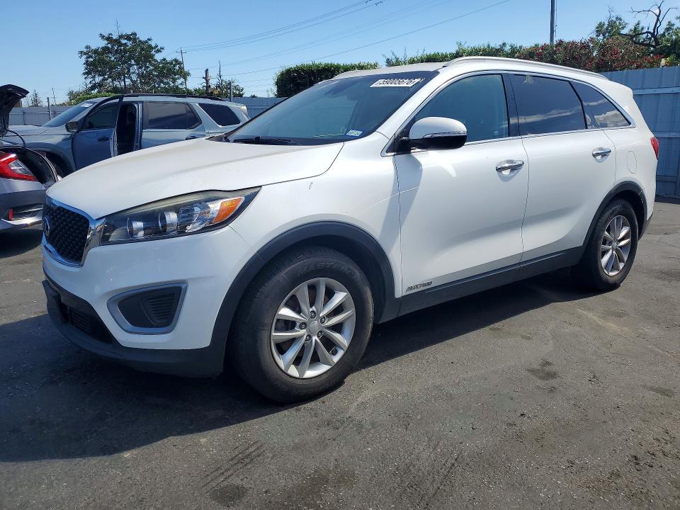 59005676 :رقم المزاد ، 5XYPGDA50HG227416 vin ، 2017 Kia Sorento مزاد بيع