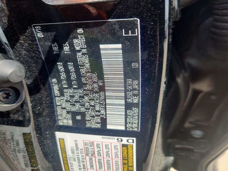 2018 Lexus Gx მანქანა იყიდება აუქციონზე, vin: JTJBM7FX1J5196686, აუქციონის ნომერი: 57447646
