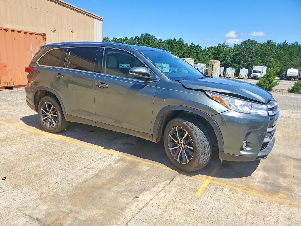 2019 Toyota Highlander მანქანა იყიდება აუქციონზე, vin: 5TDKZRFH2KS349533, აუქციონის ნომერი: 58612706