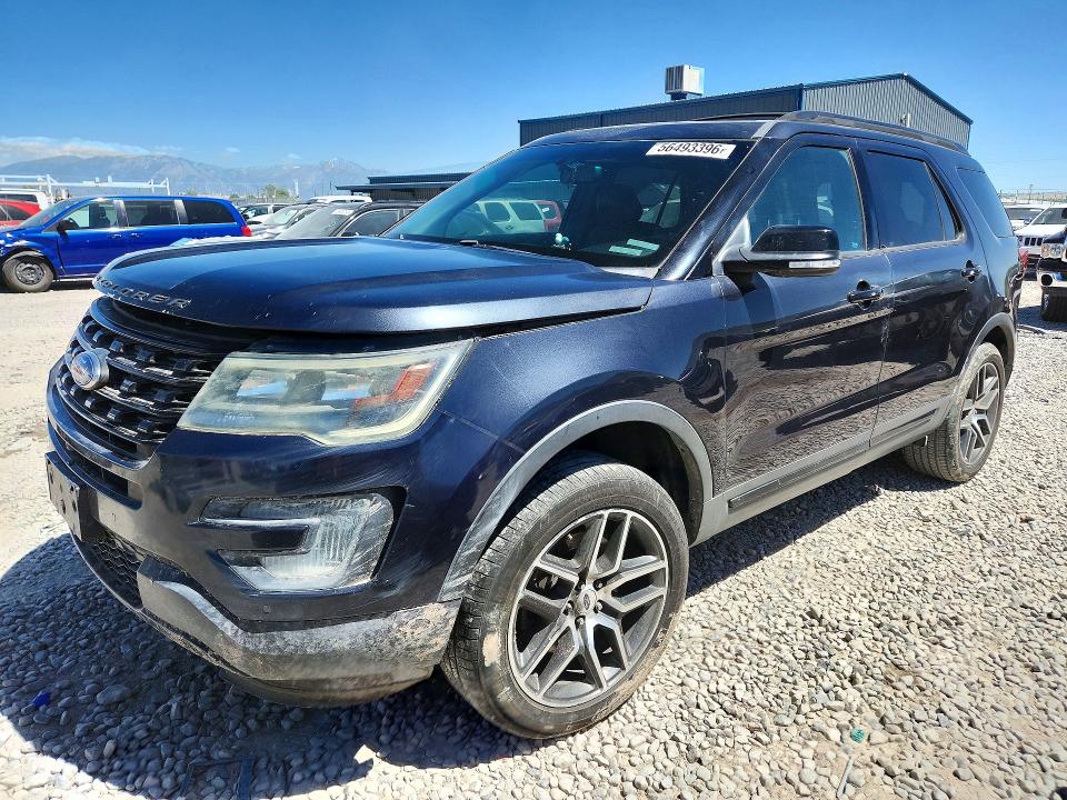 2017 Ford Explorer მანქანა იყიდება აუქციონზე, vin: 1FM5K8GT6HGA43271, აუქციონის ნომერი: 56493396