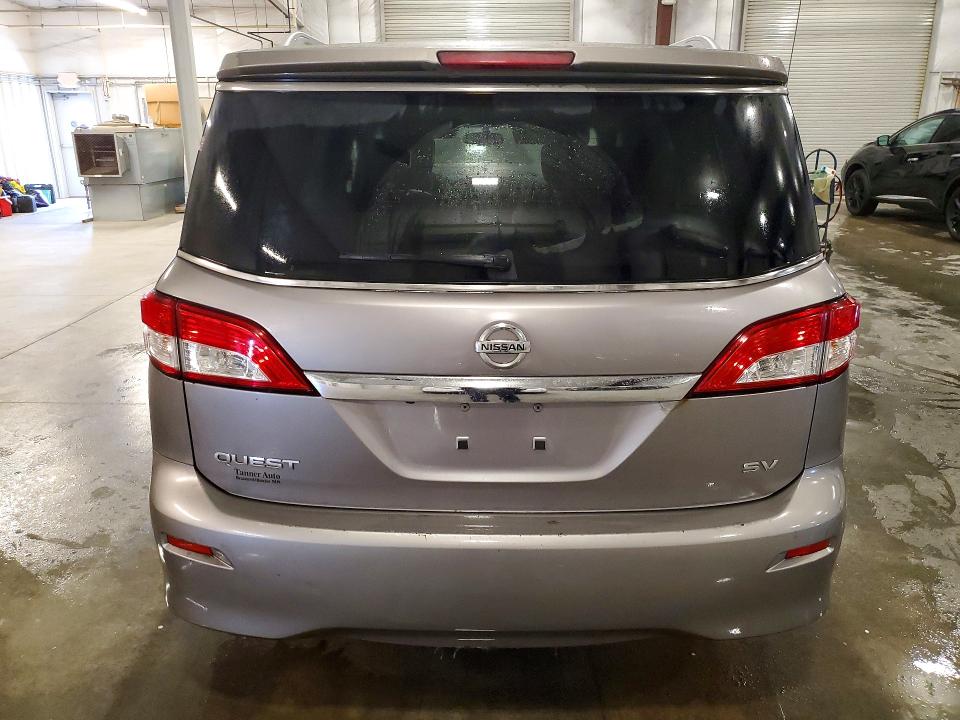 Продажа на аукционе авто 2011 Nissan Quest, vin: JN8AE2KP1B9008168, номер лота: 55768406