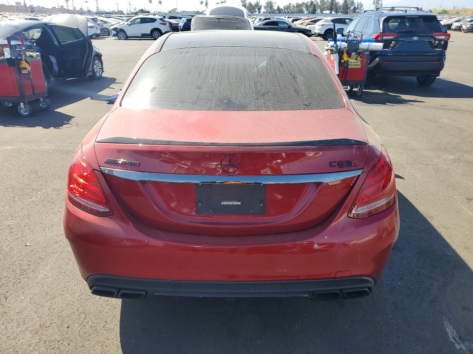 56511766 :رقم المزاد ، 55SWF8HB5GU117922 vin ، 2016 Mercedes-benz C مزاد بيع