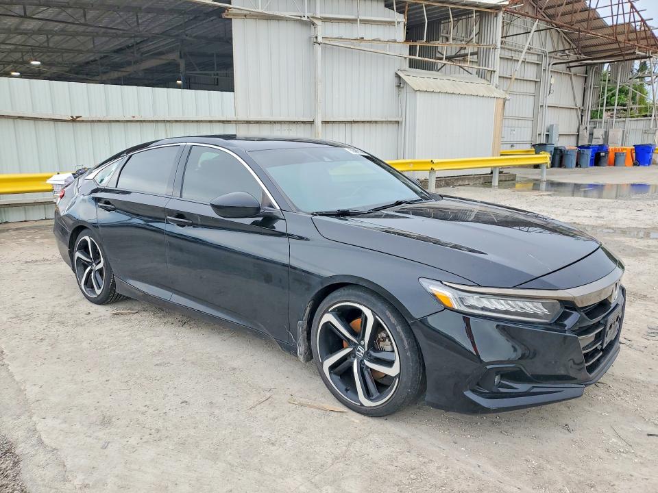 56489106 :رقم المزاد ، 1HGCV2F35MA005286 vin ، 2021 Honda Accord مزاد بيع