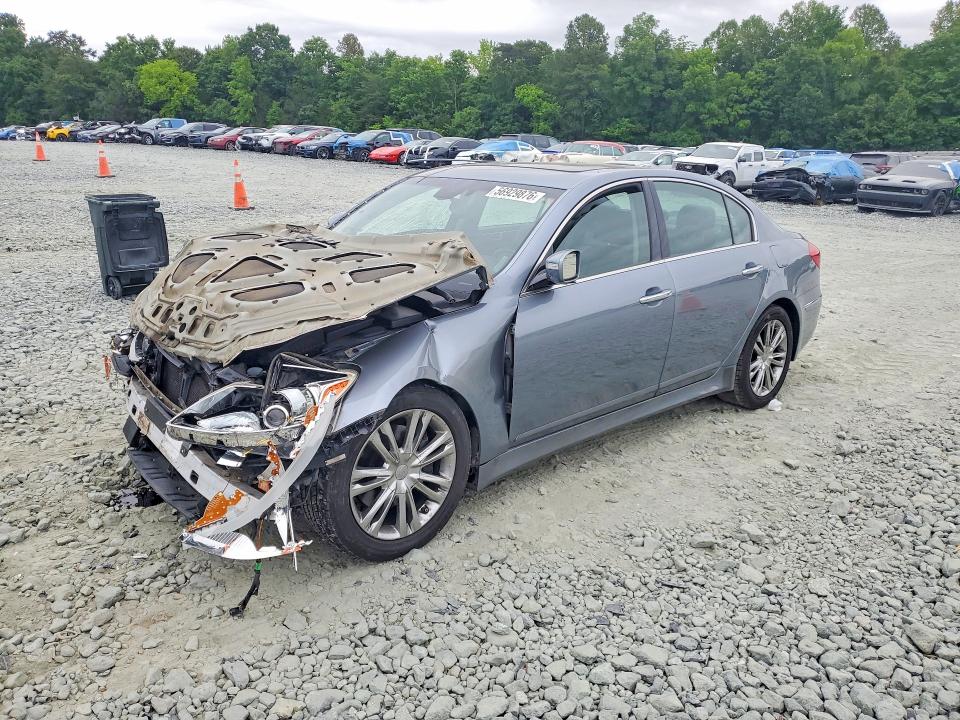 2014 Hyundai Genesis მანქანა იყიდება აუქციონზე, vin: KMHGC4DD6EU262322, აუქციონის ნომერი: 56929876