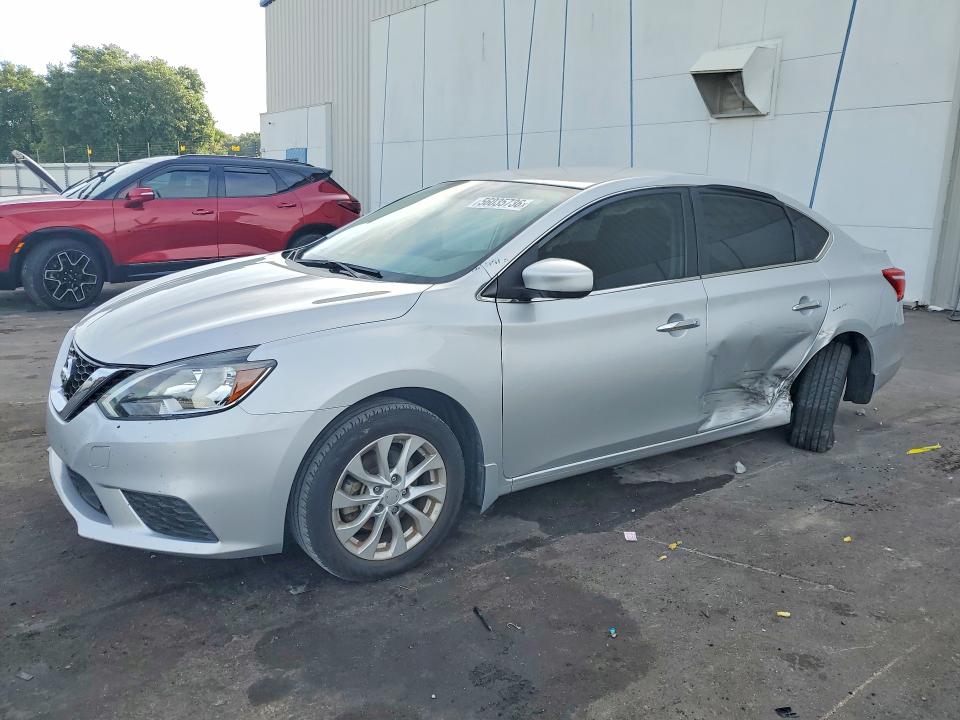 56035736 :رقم المزاد ، 3N1AB7AP6KY255198 vin ، 2019 Nissan Sentra مزاد بيع