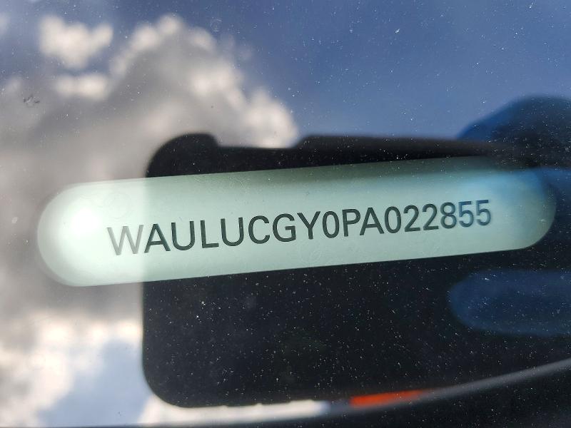 Продажа на аукционе авто 2023 Audi A3, vin: WAULUCGY0PA022855, номер лота: 53888016