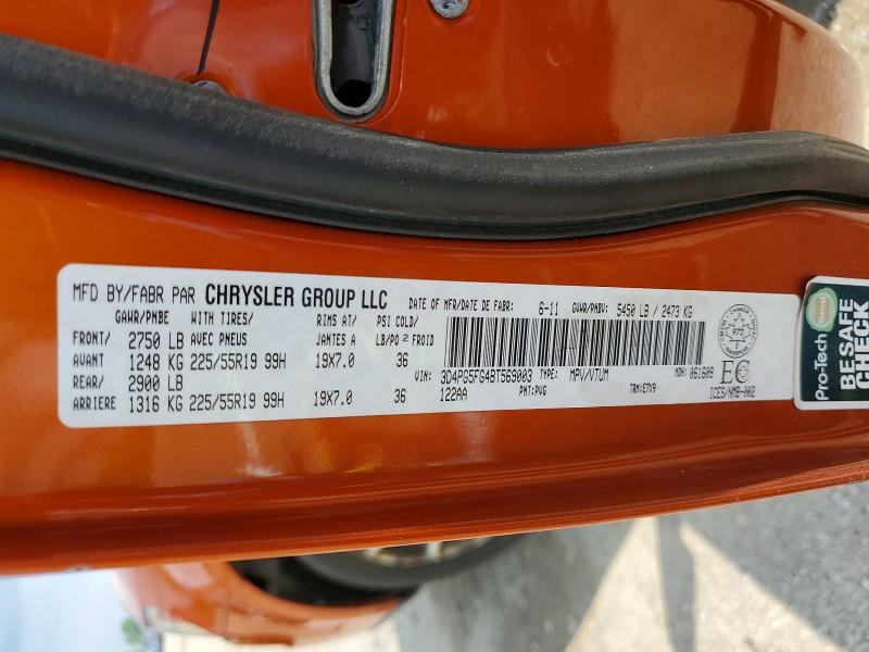Продаж на аукціоні авто 2011 Dodge Journey, vin: 3D4PG5FG4BT569003, номер лоту: 55308136