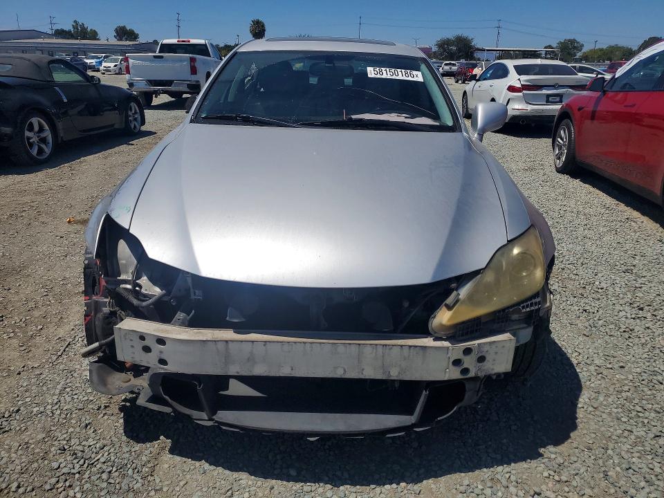 2007 Lexus Is მანქანა იყიდება აუქციონზე, vin: JTHBK262372030906, აუქციონის ნომერი: 58150186