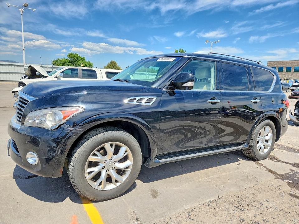 2013 Infiniti Qx56 მანქანა იყიდება აუქციონზე, vin: JN8AZ2NC1D9330700, აუქციონის ნომერი: 56490806