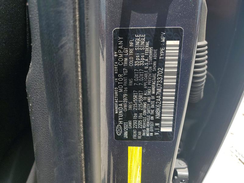 Продажа на аукционе авто 2021 Hyundai Kona, vin: KM8K62AA7MU733702, номер лота: 55946596