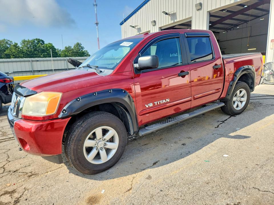 2014 Nissan Titan მანქანა იყიდება აუქციონზე, vin: 1N6BA0EC1EN509921, აუქციონის ნომერი: 58326396