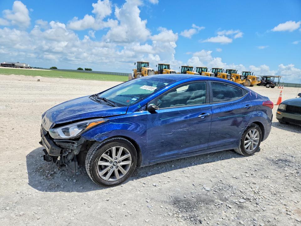2015 Hyundai Elantra მანქანა იყიდება აუქციონზე, vin: 5NPDH4AE3FH640646, აუქციონის ნომერი: 57331856