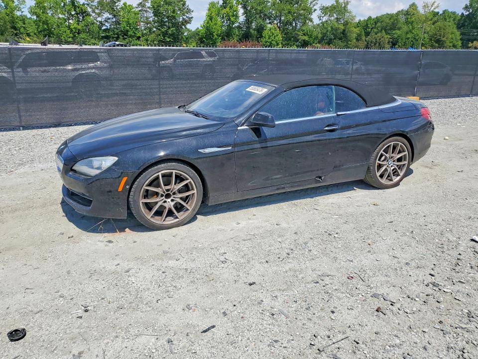 2012 Bmw 650 მანქანა იყიდება აუქციონზე, vin: WBALZ3C50CDL71116, აუქციონის ნომერი: 55565476