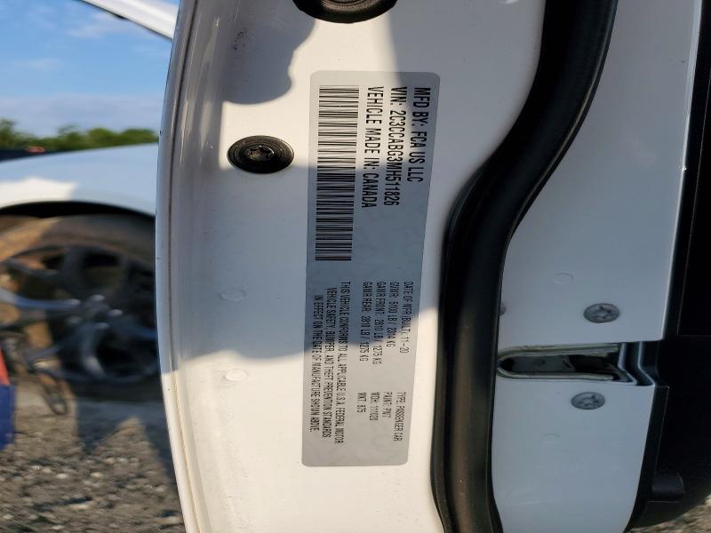 55360086 :رقم المزاد ، 2C3CCABG3MH511826 vin ، 2021 Chrysler 300 مزاد بيع