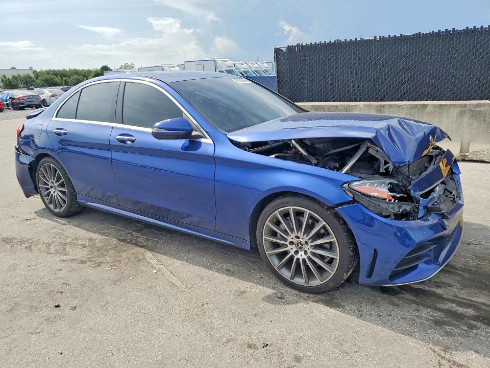 2021 Mercedes-benz C მანქანა იყიდება აუქციონზე, vin: W1KWF8DB2MR616342, აუქციონის ნომერი: 58498656