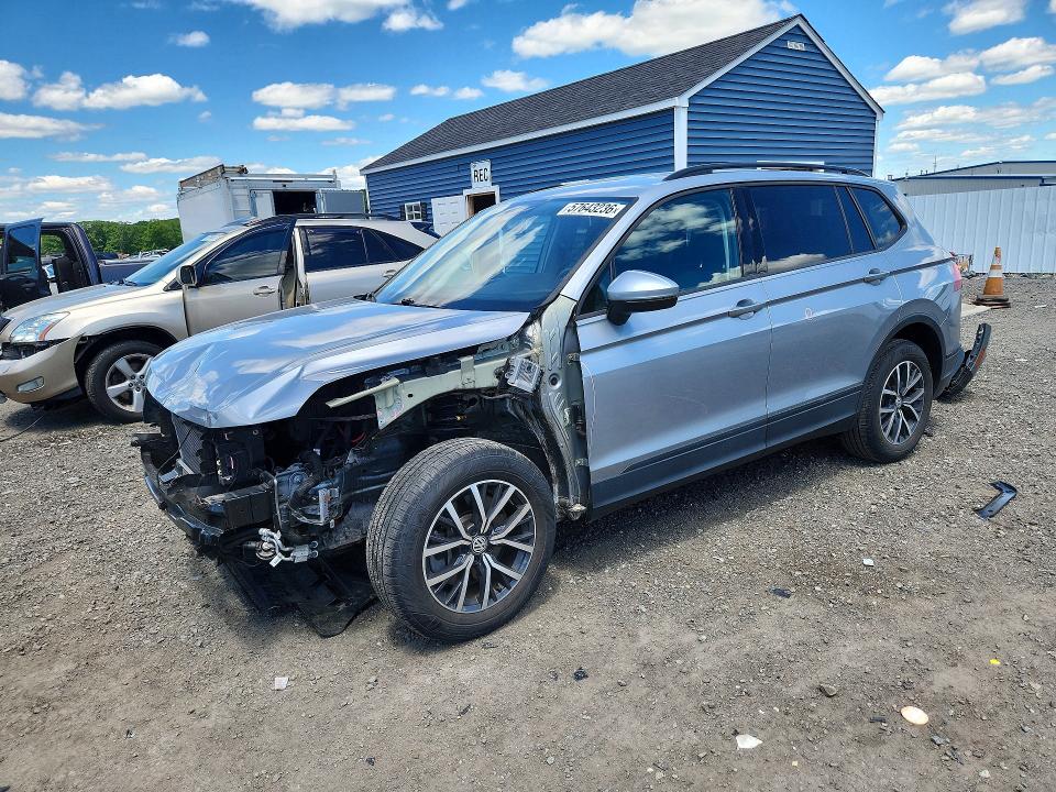 Продажа на аукционе авто 2021 Volkswagen Tiguan, vin: 3VV0B7AX3MM115730, номер лота: 57643236