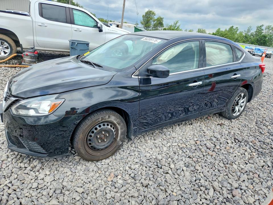 56289176 :رقم المزاد ، 3N1AB7APXGY241487 vin ، 2016 Nissan Sentra مزاد بيع