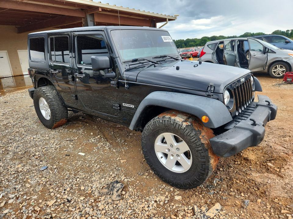 2018 Jeep Wrangler Unlimited მანქანა იყიდება აუქციონზე, vin: 1C4BJWDG9JL910813, აუქციონის ნომერი: 58041016