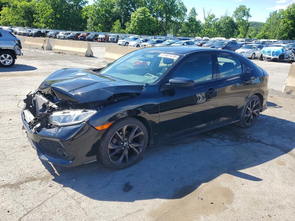 Auction sale of the 2018 Honda Civic, vin: SHHFK7H41JU411686, lot number: 57467476