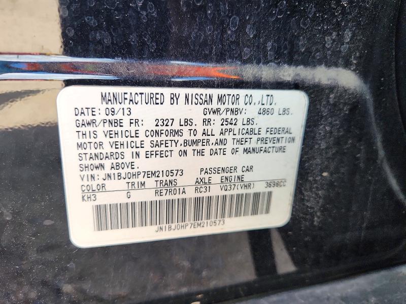 Aukcja sprzedaży 2014 Infiniti Qx50, vin: JN1BJ0HP7EM210573, numer aukcji: 56874176