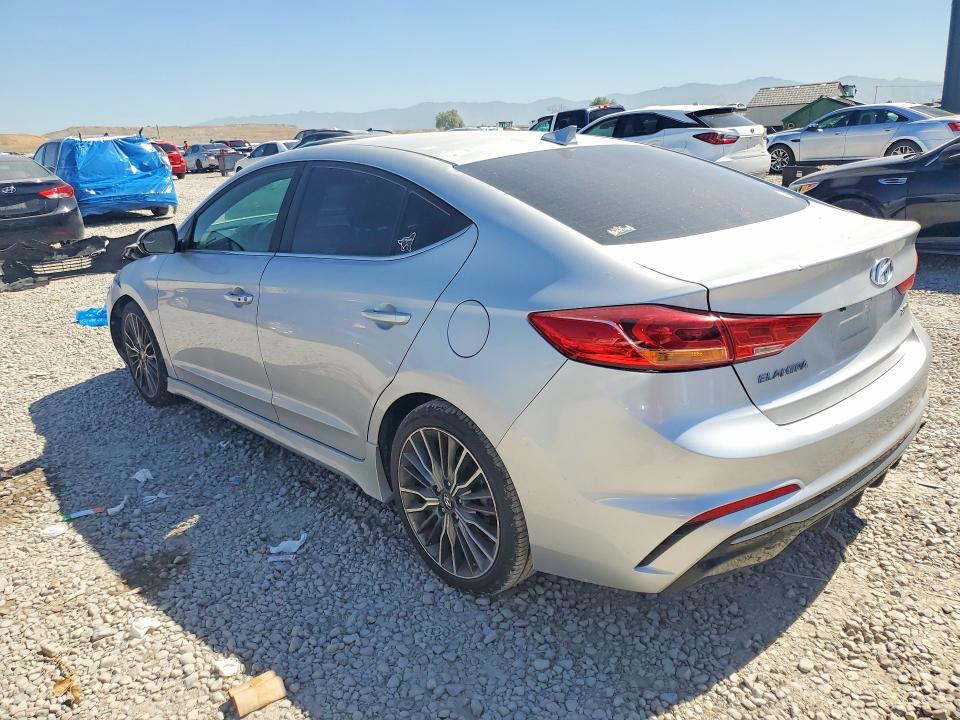 Продажа на аукционе авто 2017 Hyundai Elantra, vin: KMHD04LB5HU365568, номер лота: 56343266