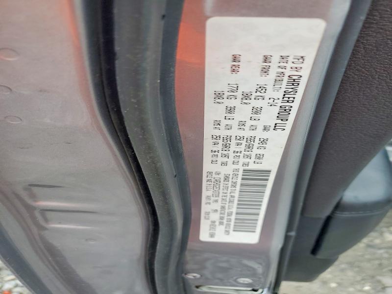 58116546 :رقم المزاد ، 1C4RDHDG2EC437229 vin ، 2014 Dodge Durango مزاد بيع