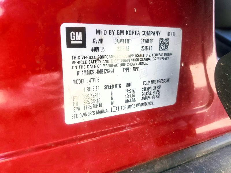 Продаж на аукціоні авто 2021 Buick Encore Gx, vin: KL4MMCSL4MB126994, номер лоту: 55042296