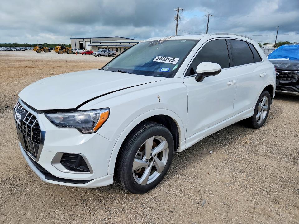 2021 Audi Q3 მანქანა იყიდება აუქციონზე, vin: WA1AUCF31M1060665, აუქციონის ნომერი: 54459956