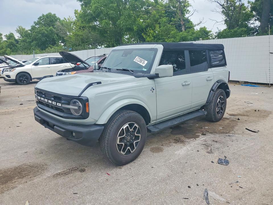 2021 Ford Bronco მანქანა იყიდება აუქციონზე, vin: 1FMDE5BHXMLB05051, აუქციონის ნომერი: 57239876