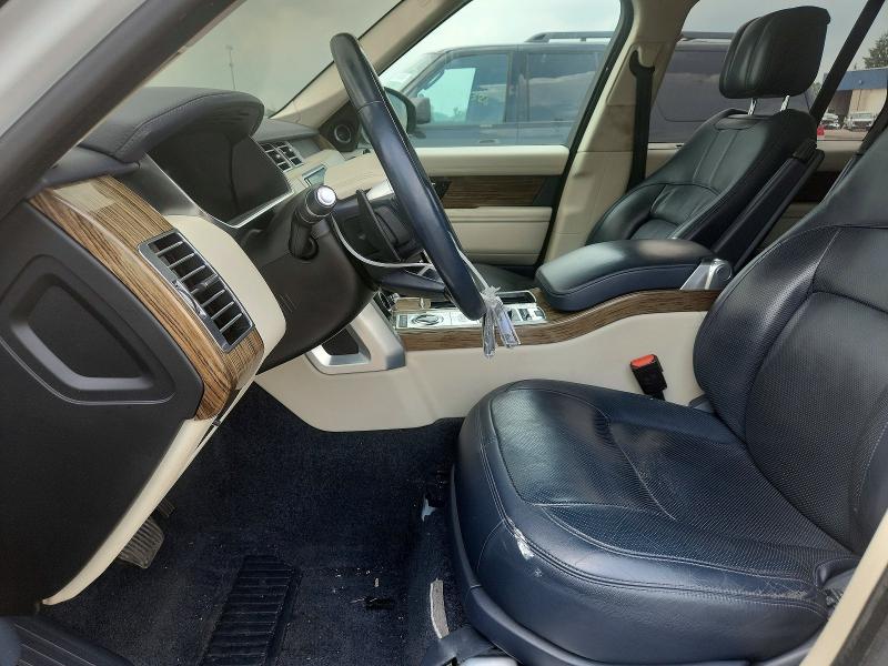 2019 Land Rover Range Rover მანქანა იყიდება აუქციონზე, vin: SALGS2SV7KA527374, აუქციონის ნომერი: 57037036