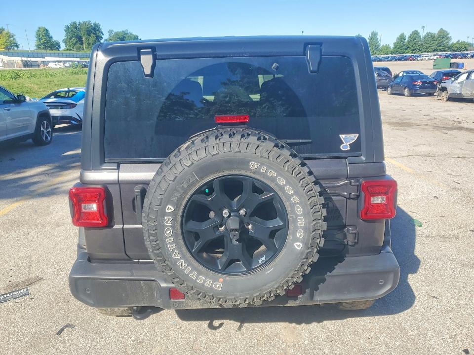 Продажа на аукционе авто 2021 Jeep Wrangler Unlimited, vin: 1C4HJXDN6MW617890, номер лота: 57078166