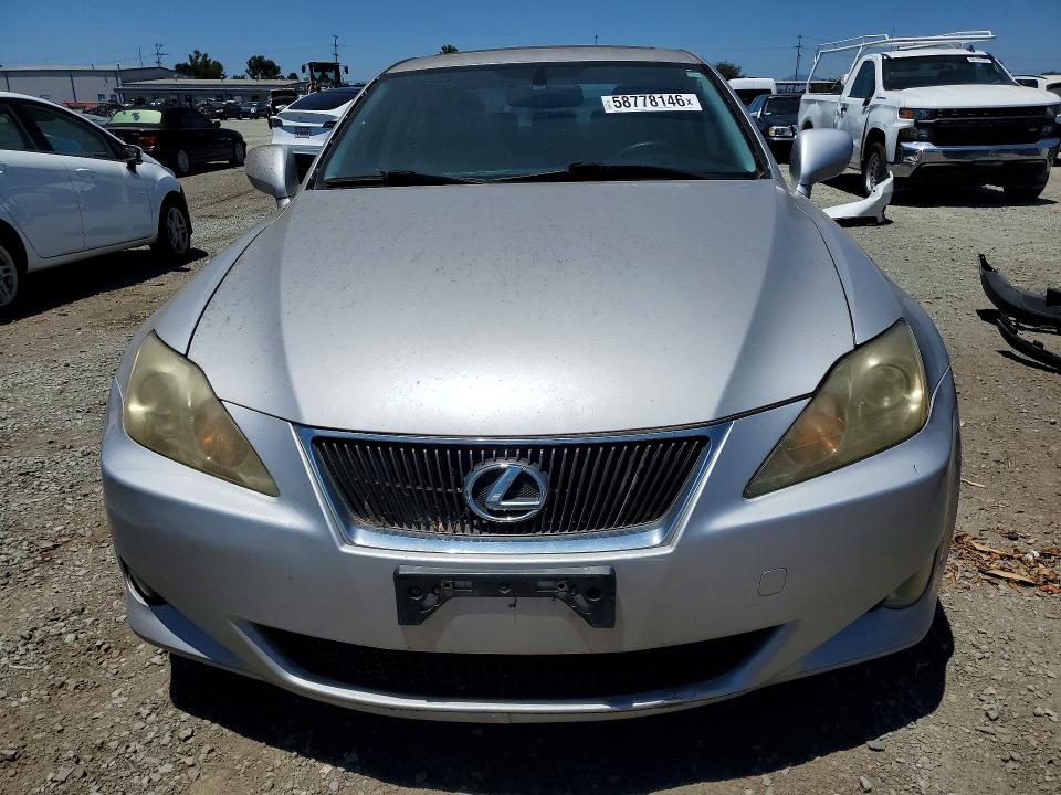 Продажа на аукционе авто 2006 Lexus Is, vin: JTHBK262465025436, номер лота: 58778146