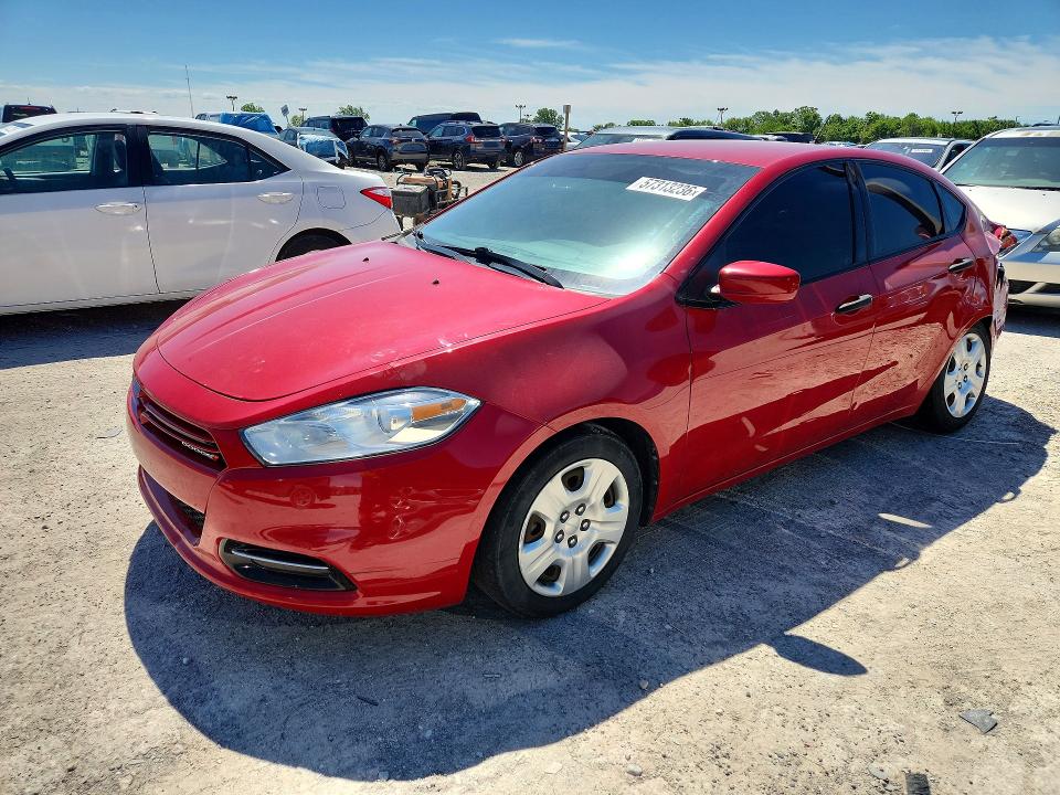 2013 Dodge Dart მანქანა იყიდება აუქციონზე, vin: 1C3CDFAA9DD197524, აუქციონის ნომერი: 57313236