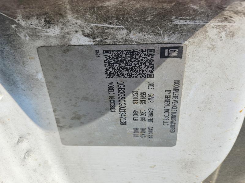 Aukcja sprzedaży 2018 Chevrolet Express, vin: 1GB3GSCG0J1342139, numer aukcji: 58753896