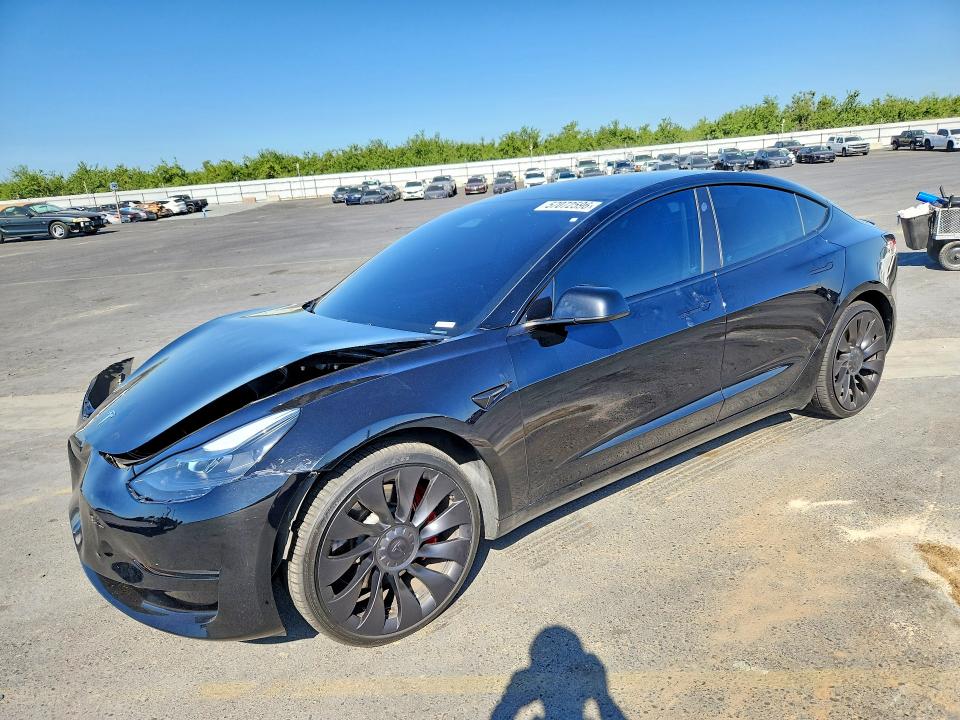 Продажа на аукционе авто 2023 Tesla Model 3, vin: 5YJ3E1EC1PF504527, номер лота: 57072596