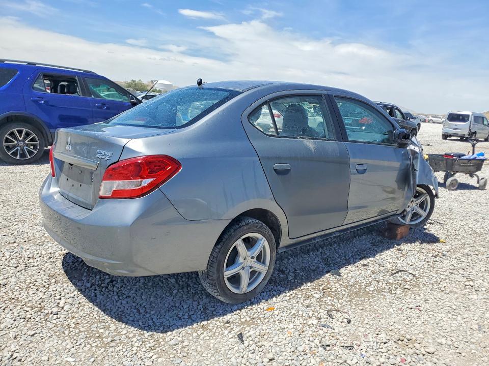 59143896 :رقم المزاد ، ML32F3FJ4KHF05834 vin ، 2019 Mitsubishi Mirage مزاد بيع